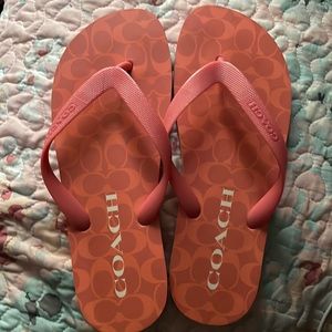 COACh sandals size 7-8